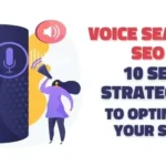 Voice Search SEO: 10 SEO Strategies To Optimize Your Site - Blog Cover Image